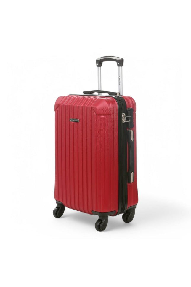 Corowa Cabin Hard Shell Suitcase in Red