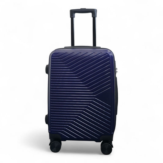 Junee Cabin Hard Shell Suitcase in Navy Blue