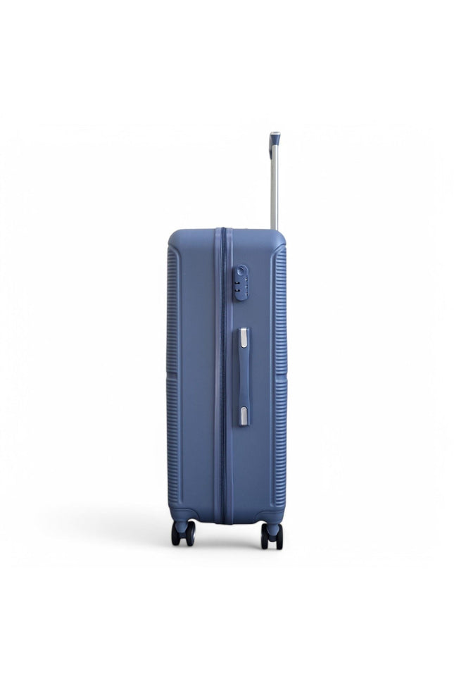 Seto Large Hard Shell Suitcase in Light Blue