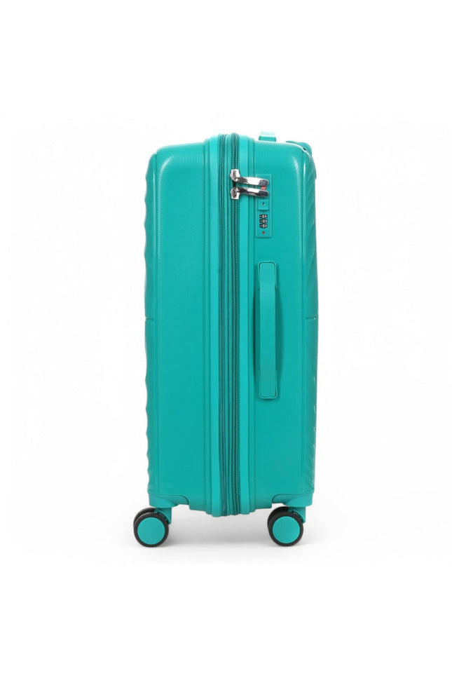 Balranald Medium Hard Shell Suitcase in Aqua Blue