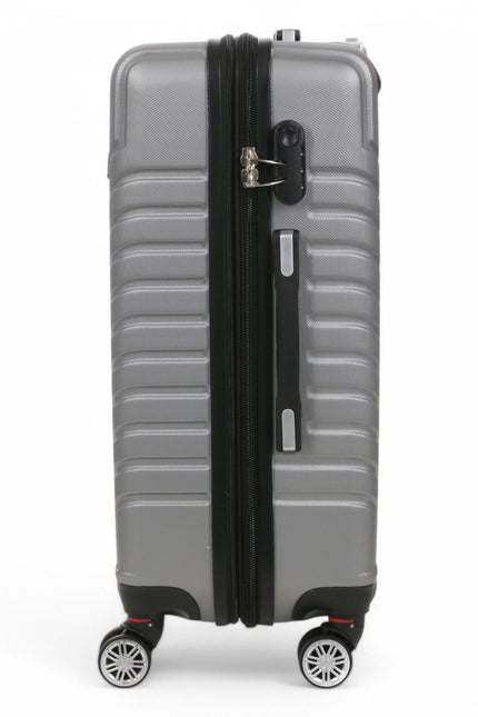 Bega Medium Hard Shell Suitcase in Silver
