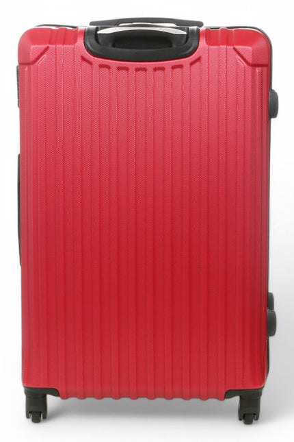 Corowa Large Hard Shell Suitcase in Red