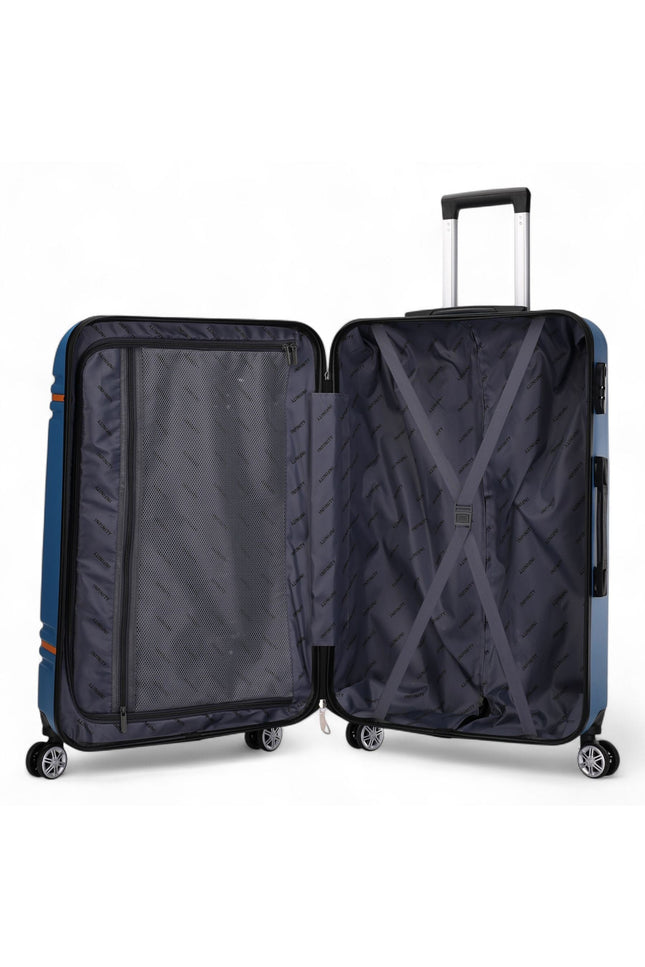 Calgary Medium Hard Shell Suitcase in Blue