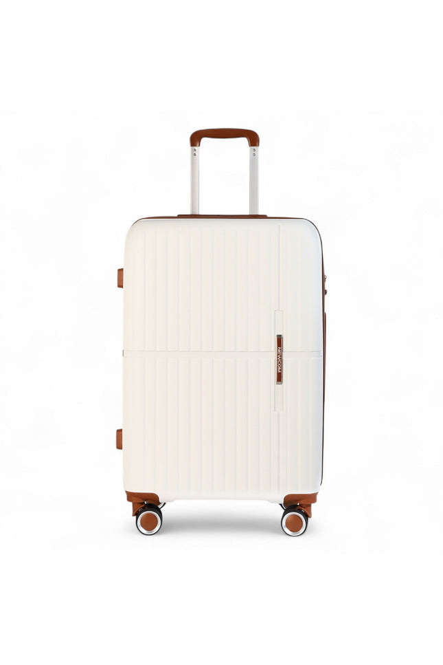 Corowa Cabin Hard Shell Suitcase in White