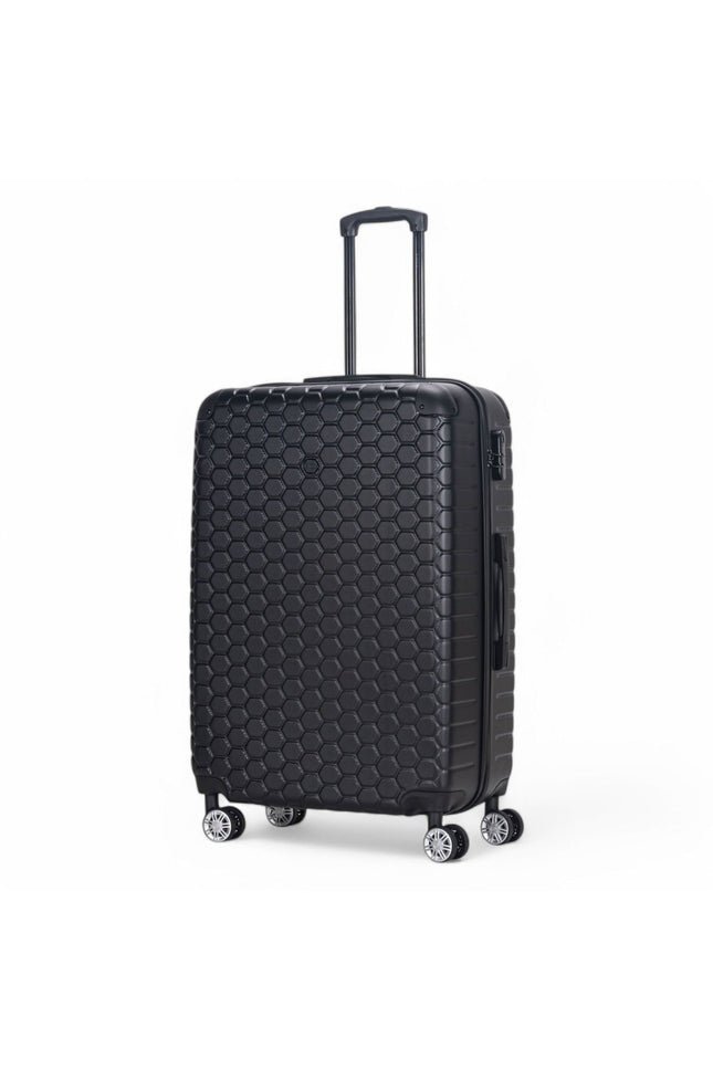 Noda Large Hard Shell Suitcase in Black