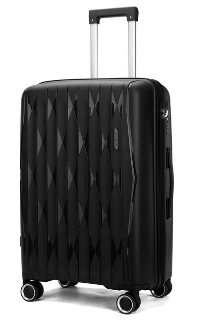 Burnaby Large Hard Shell Suitcase in Black