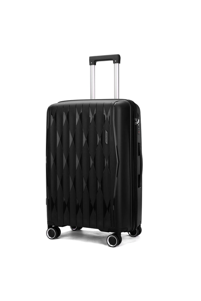 Burnaby Large Hard Shell Suitcase in Black