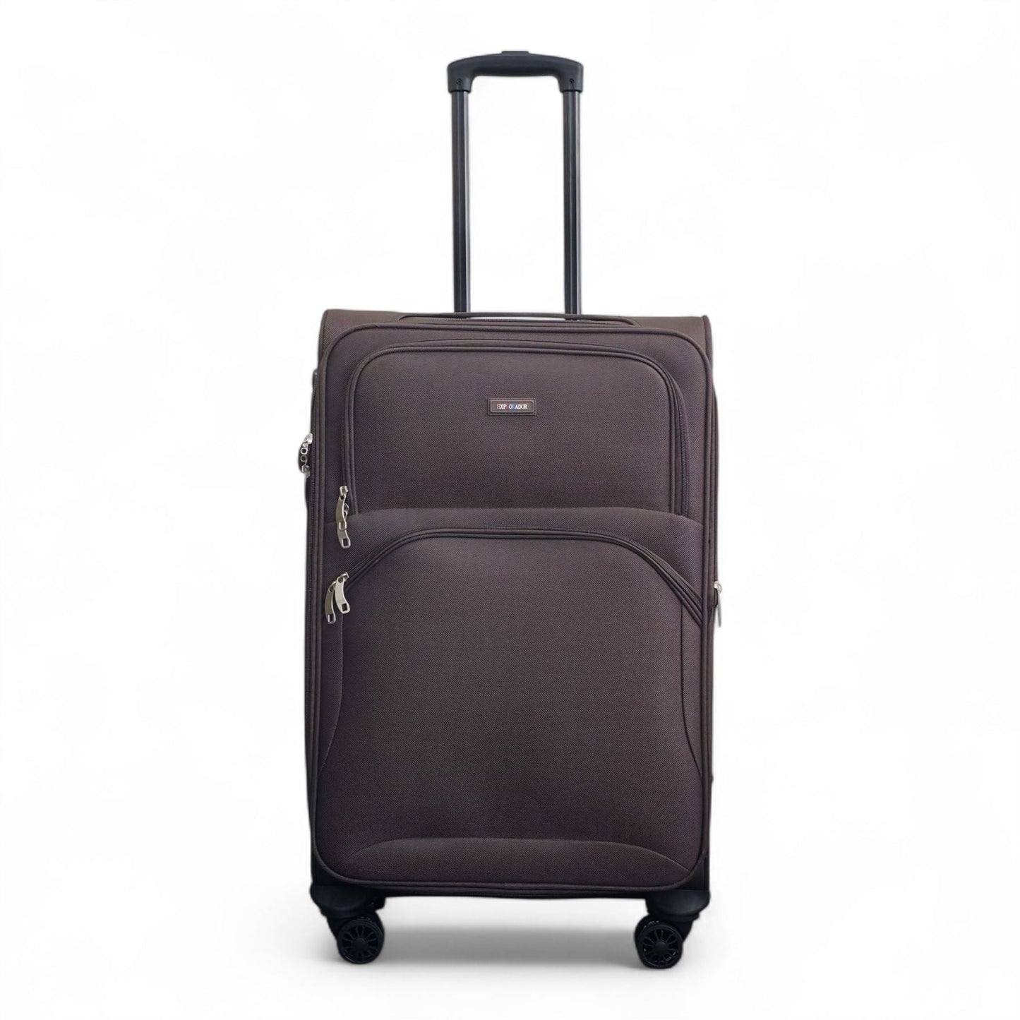 Gosford Medium Soft Shell Suitcase in Brown