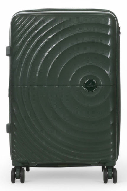 Balranald Medium Hard Shell Suitcase in Dark Green