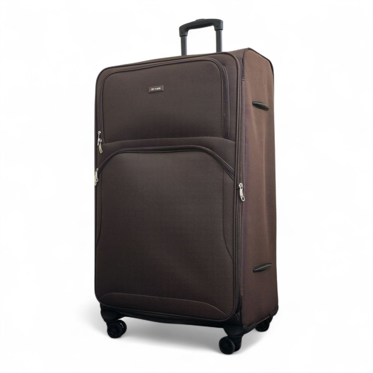 Gosford X-Large Soft Shell Suitcase in Brown