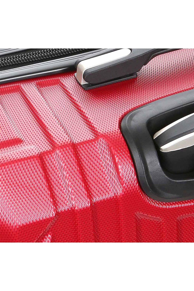Corowa Large Hard Shell Suitcase in Red