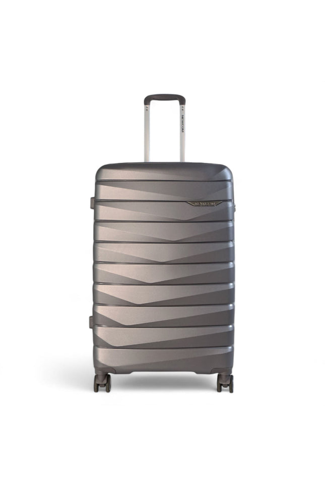 Forster Large Hard Shell TSA Suitcase in Smoke Grey