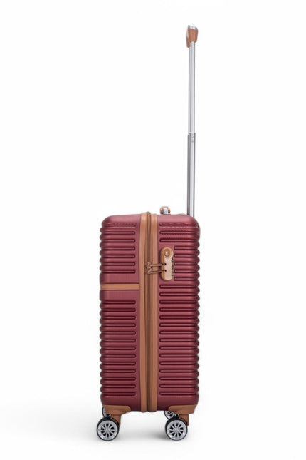 Koga Cabin Hard Shell Suitcase in Burgundy
