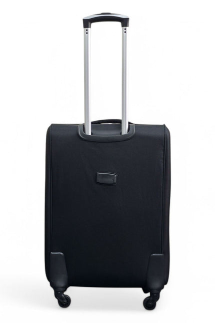 Nagoya Medium Soft Shell Suitcase in Black