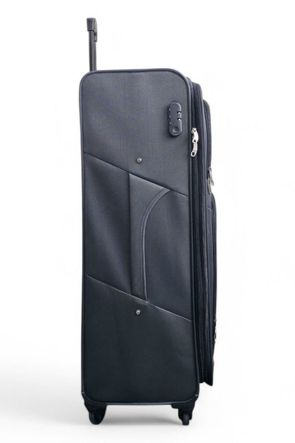 Tahara X-Large Soft Shell Suitcase in Grey