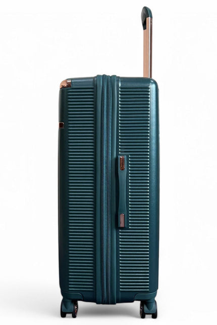 Cowra Large Hard Shell Suitcase in Dark Green