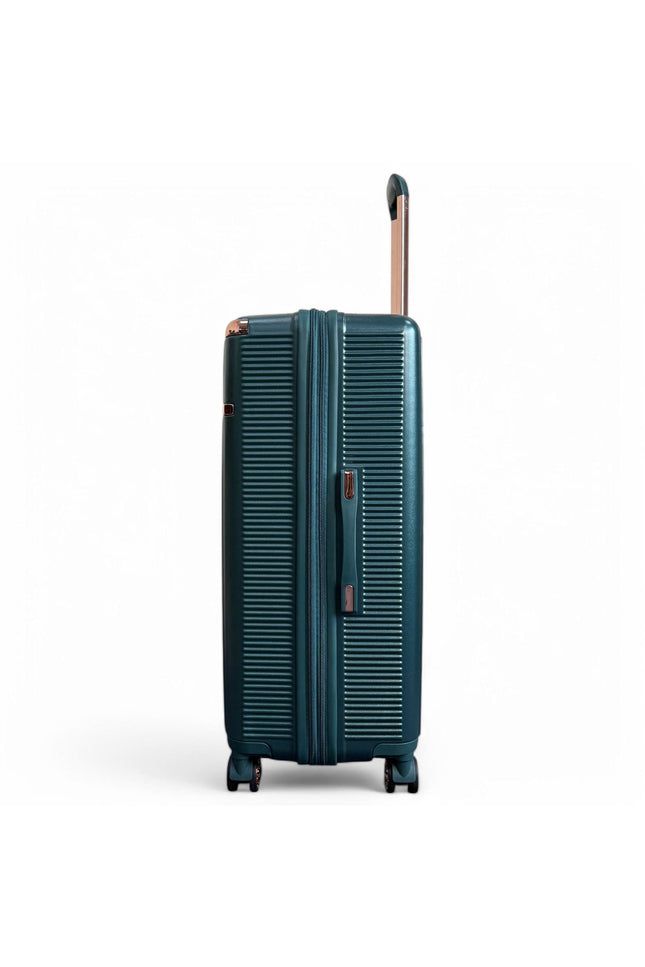 Cowra Large Hard Shell Suitcase in Dark Green