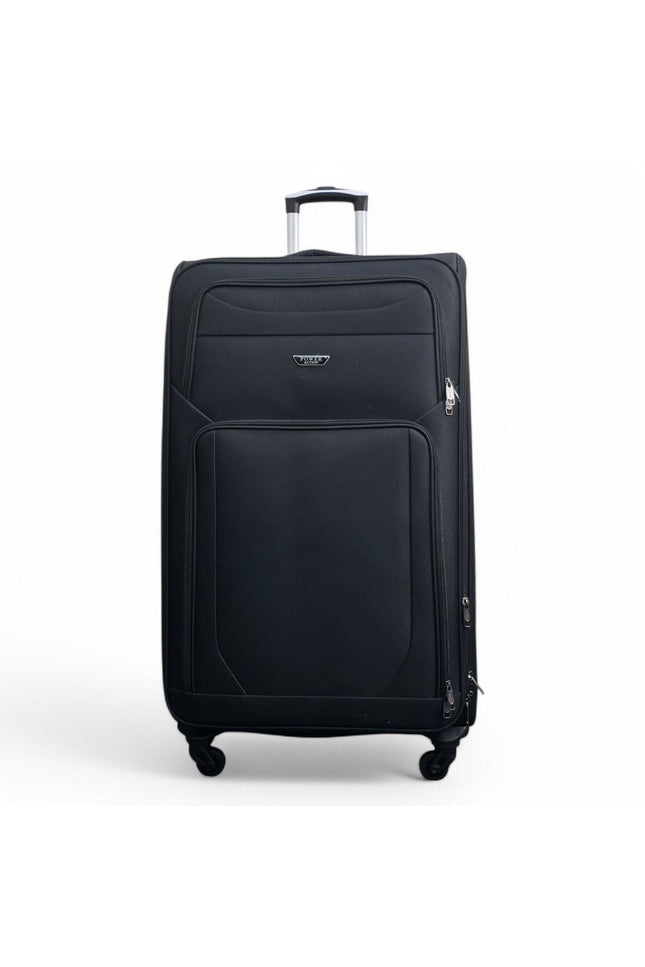 Nagoya X-Large Soft Shell Suitcase in Black