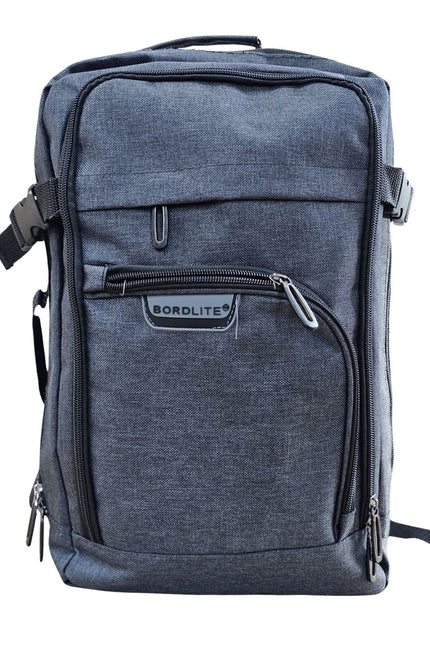 Backpack Rucksack 40x20 x25 cm Underseat Travel Cabin Bag for Easy Jet, Ryanair Black