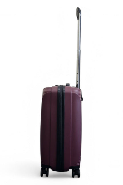 Abiko Cabin Hard Shell Suitcase in Burgundy