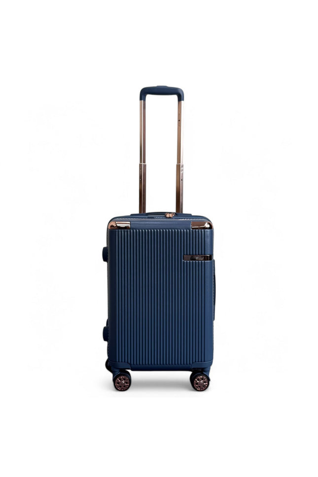 Cowra Cabin Hard Shell Suitcase in Navy Blue