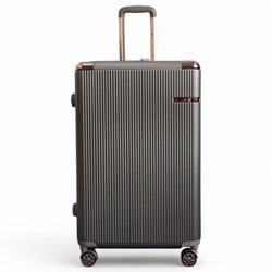 Cowra Large Hard Shell Suitcase in Champagne ( Beige )