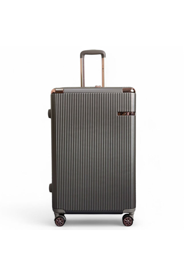 Cowra Large Hard Shell Suitcase in Champagne ( Beige )
