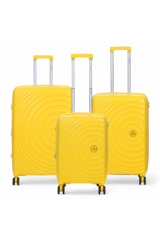 Balranald Set of 3 Hard Shell Suitcase in Yellow