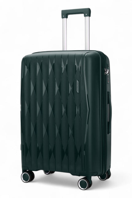 Burnaby Large Hard Shell Suitcase in Green