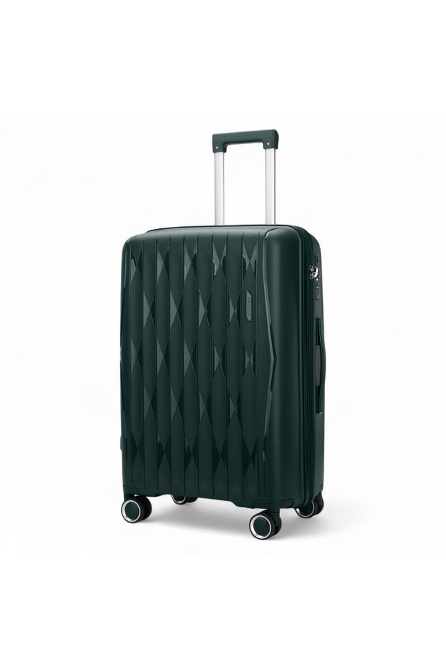 Burnaby Large Hard Shell Suitcase in Green