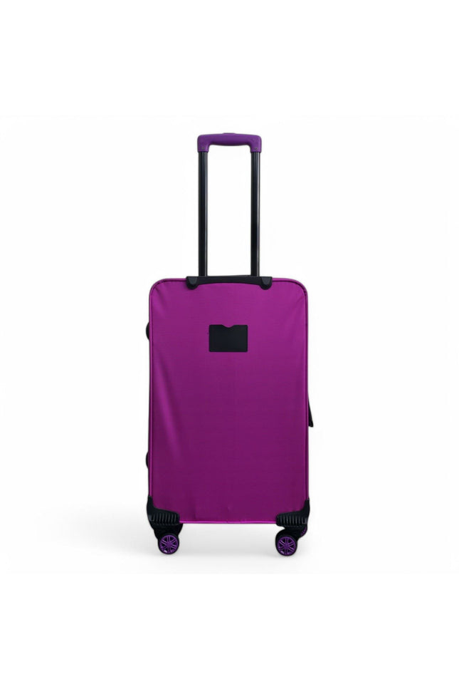 Handa Medium Soft Shell Suitcase in Pink