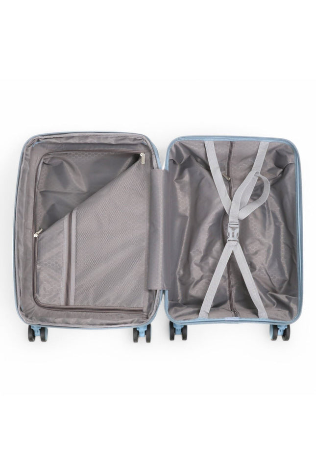 Balranald Cabin Hard Shell Suitcase in Sky Blue