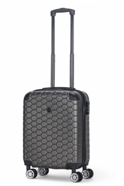 Noda Cabin Hard Shell Suitcase in Charcoal