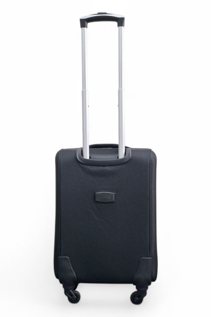 Nagoya Cabin Soft Shell Suitcase in Black