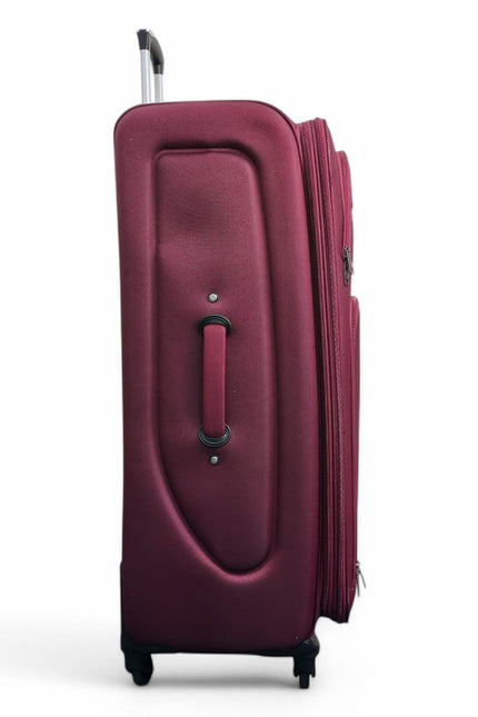 Nagoya X-Large Soft Shell Suitcase in Wine