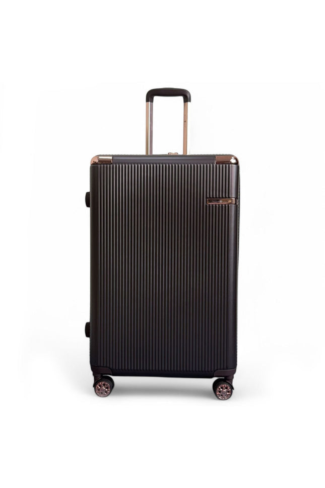 Cowra Large Hard Shell Suitcase in Marron