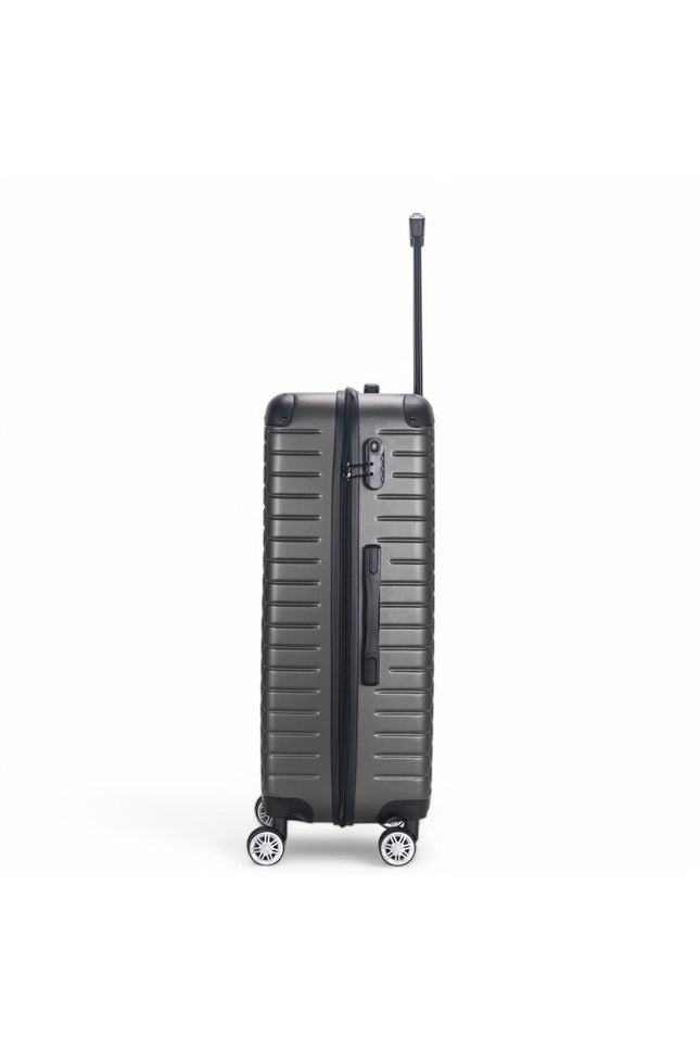Noda Large Hard Shell Suitcase in Charcoal