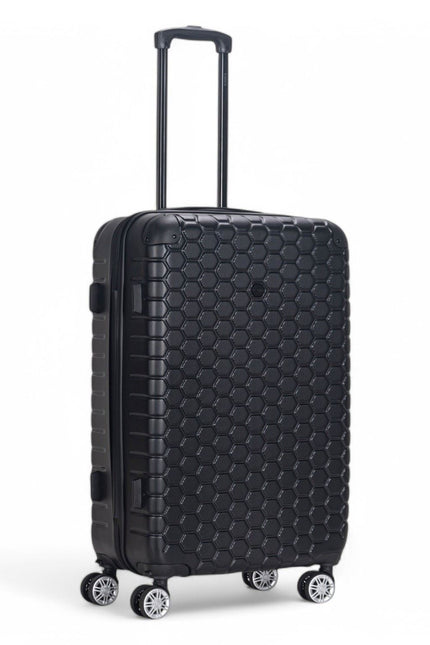 Noda Medium Hard Shell Suitcase in Black
