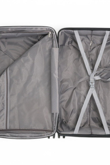 Balranald Large Hard Shell Suitcase in Black