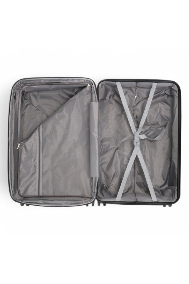 Balranald Large Hard Shell Suitcase in Black