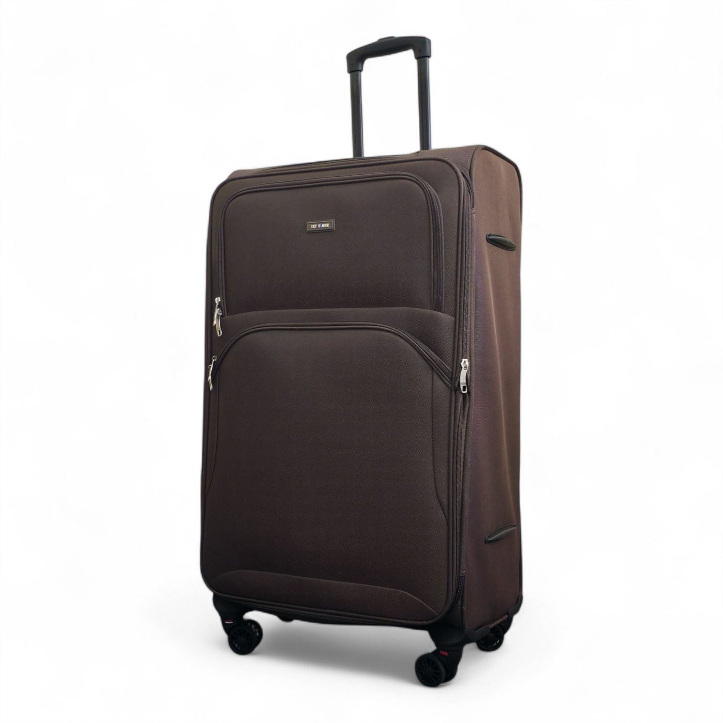 Gosford Large Soft Shell Suitcase in Brown