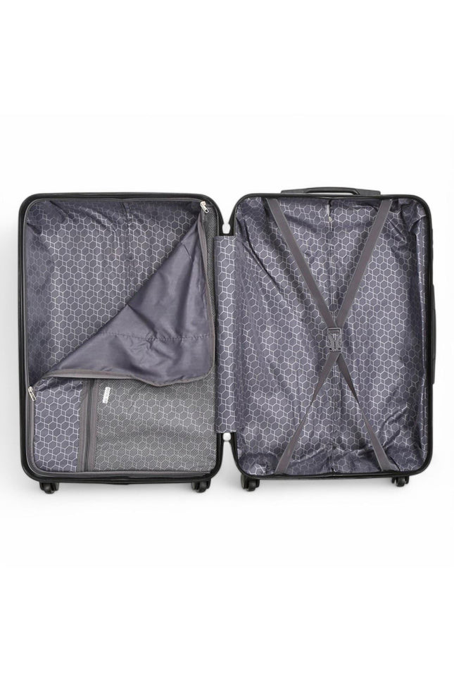 Corowa Medium Hard Shell Suitcase in Black
