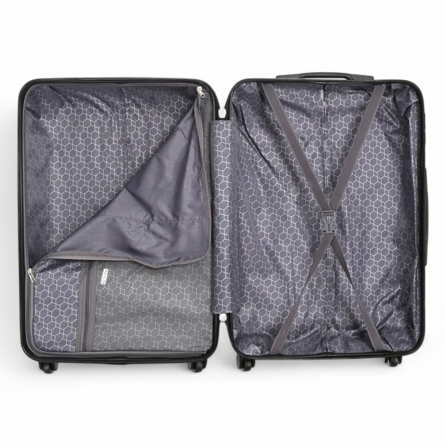 Corowa Medium Hard Shell Suitcase in Black