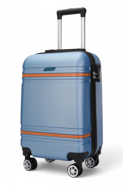 Calgary Cabin Hard Shell Suitcase in Blue