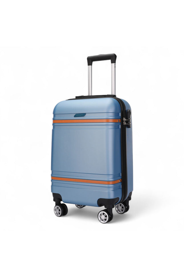 Calgary Cabin Hard Shell Suitcase in Blue