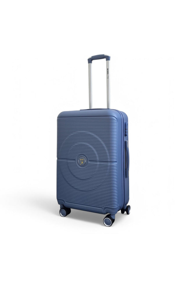 Seto Medium Hard Shell Suitcase in Light Blue