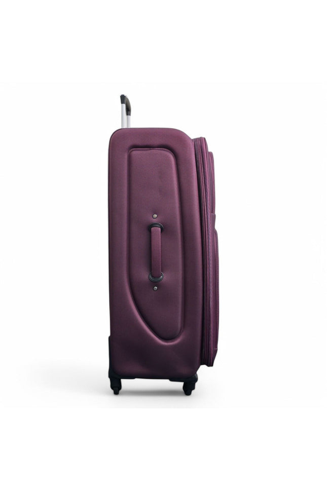 Nagoya X-Large Soft Shell Suitcase in Purple