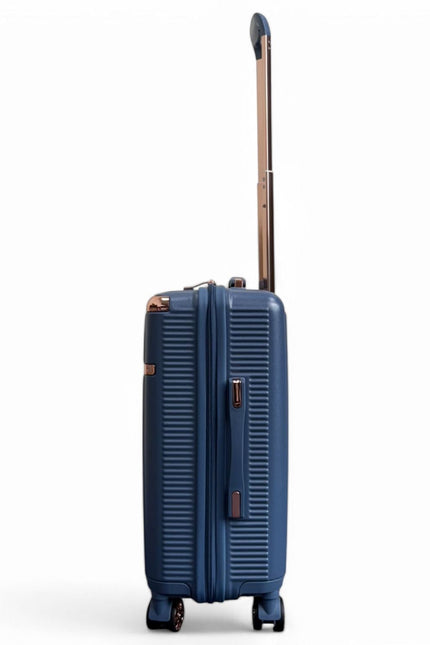 Cowra Cabin Hard Shell Suitcase in Navy Blue