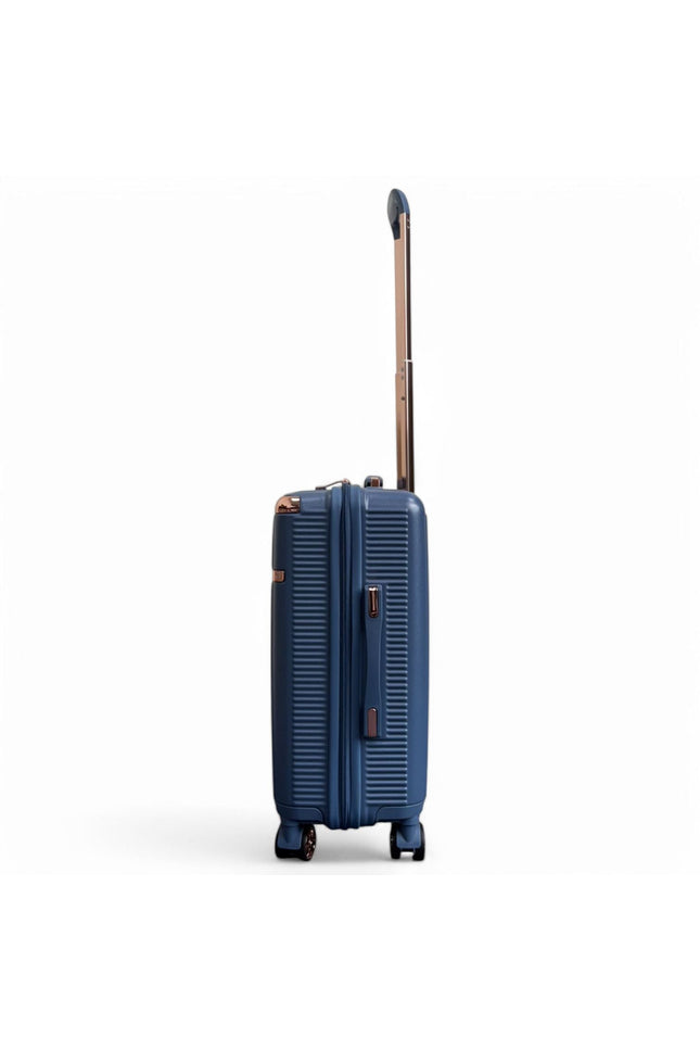 Cowra Cabin Hard Shell Suitcase in Navy Blue