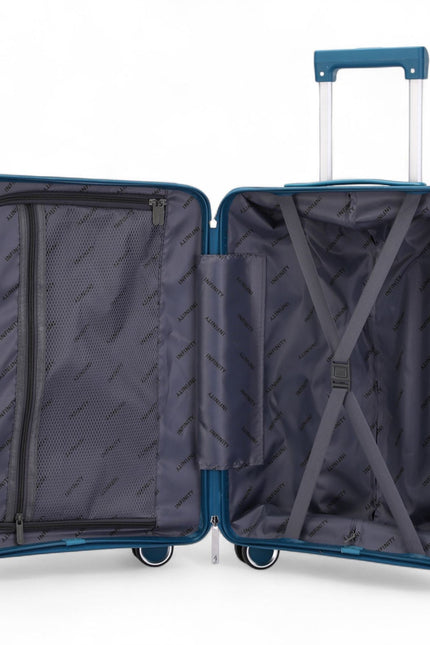 Burnaby Cabin Hard Shell Suitcase in Teal Blue